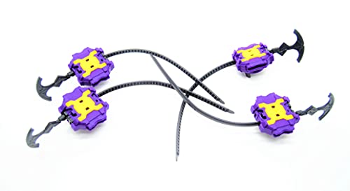 4 lanciatori per burst Top Storm gyro trottola