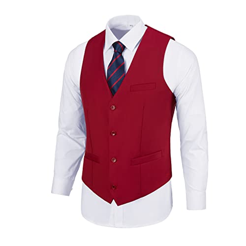 Men Suit Slim Fit 3 Piece Set Wedding Business Suits for Man Solid Formal Prom Tuxedo & Vest & Pants3