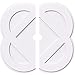 Ekena Millwork CMP38CE2-03000 Charlotte Architectural Grade PVC Contemporary, Two Piece Urethane Ceiling Medallions 38"OD x 3"ID x 15 1/4"C x 1"P