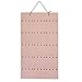 YDDM Schmuck Organizer Wand montierte Ohrringe Ringe Halsketten Lagerung Display Filz Hängende Beutel Taschenanhänger Halterung (Color : Pink, Size : 2)