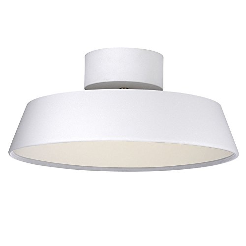 Nordlux  Lámpara LED de techo Alba, 12 W, LED, 3000 K, 840lm, IP20, orientable, color blanco, eficiencia energética: A