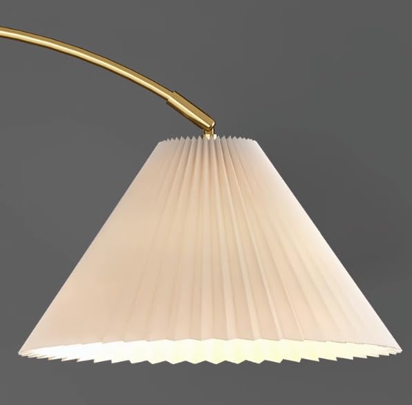 Lámpara de pie plisada de estilo nórdico y estructura vertical creativa marca WouND 5