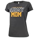 Army Women's Proud Mom T-Shirt (X-Large),Grey