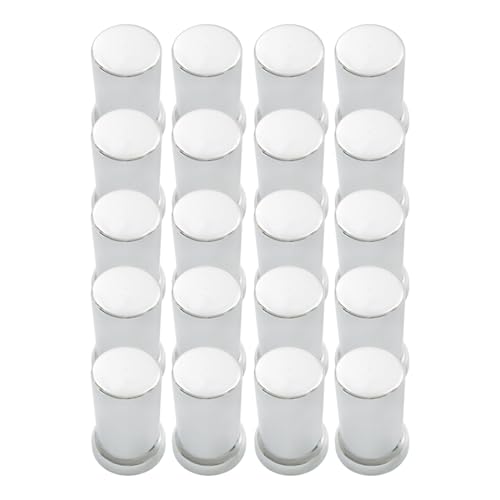 munirater 20Pcs 33mm Lug Nut Covers Push-On 3-3/8 High Replacement for Semi Truck by munirater - Image 7