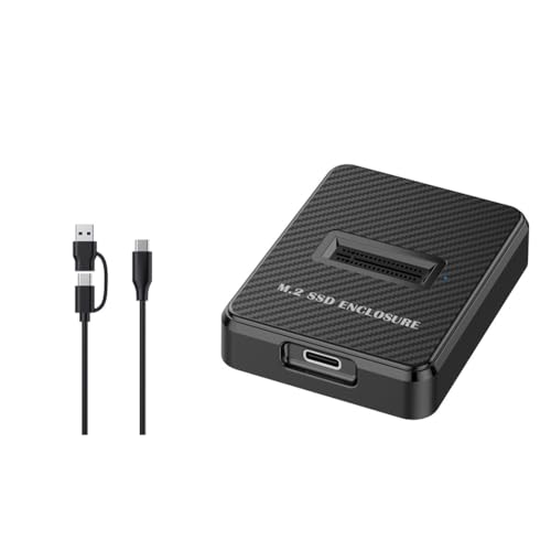 Docking Station M.2 NVMe a USB C con soporte dual 10Gbps miniatura 1