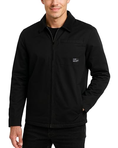 Amazon.com: Hurley Mens Jacket - Soft Twill Coat with Full Polar