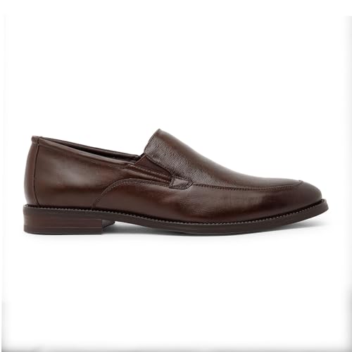 Image of Shades Classic Slip-On Formal Shoes for Men | Comfortable Walking Shoes | Classic Design | Soft Lining | Breathable | Slip Resistant