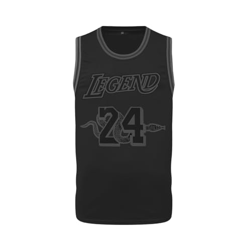 Livrania #24 Legend Youth Basketball Jersey Children Sports T-Shirt Jerseys Boys Kids Black Clothing For Party Gifts thumb #1