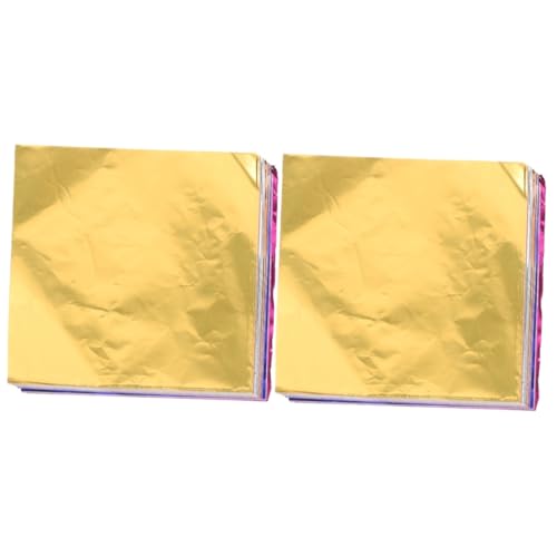 GLEAVI 2sets Tin Foil Candy Wrappers Food Grade Wrapping for Chocolates Caramels and DIY Treats Easy to Use for Party Favors Fun Decorating 200pcs*2