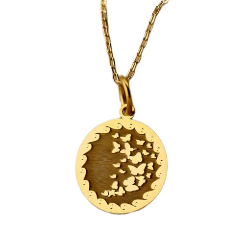 Collier papillon monarque gravé, le cadeau symbolique parfait pour un proche