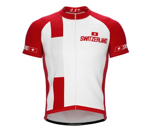 ScudoPro Switzerland Heritage Men’s Cycling Jersey Large