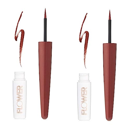 Pack of 2 Flower Beauty Liquid Blendable Eyeliner, Rust LK5