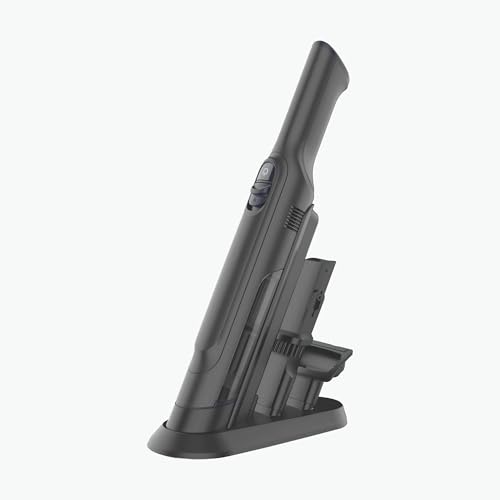 Image of Handheld Vacuum Cordless, Lightweight 1.4lb with Powerful Suction, Charging Dock, Single Touch Empty and Detachable Dust Cup, Portable Mini Car Vac for Home Office and Pet Hair (Premium Grey)