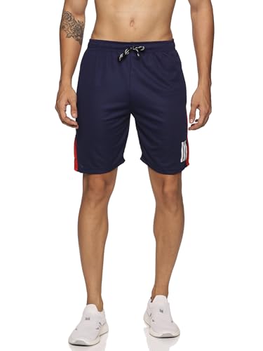Image of Polyester Sports Shorts for Boys & Girls with Zipper Pockets