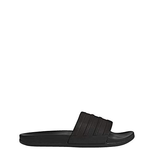 Image of adidas Performance Men's Adilette Cloudfoam+ Sandal, Black /Black /Black, 4 M US
