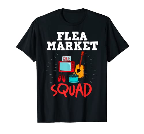 Flea Market Sign Funny Near Me Finds Items T-Shirt