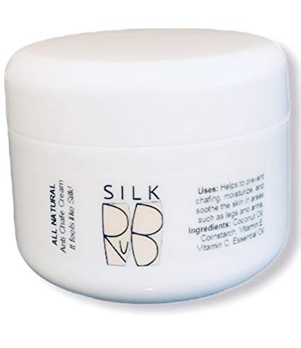 Anti Chafe Cream - Silk Rub - All Natural Friction Defense (Supreme - 8 oz)