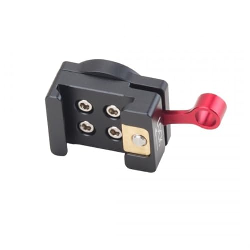 Image of Nitze Rosette Mount Adapter to QR NATO Clamp Compatible with Camera Cage Rig Handle Grip