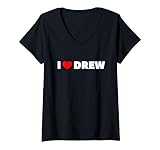 Photo Gallery i love (cuore) drew maglietta con collo a v Photo Gallery i love (cuore) drew maglietta con collo a v