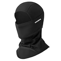 ROCKBROS Pasamontañas Anti Viento Transpirable para Deportes al Aire Libre Bicicleta Motocicleta Snowboard Esquí Ciclismo para Otoño Invierno Hombre y Mujer, Negro