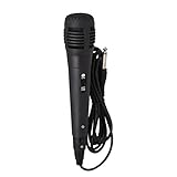 QFWCJ Nueva etapa unidireccional cardioide dinámico micrófono portátil profesional negro para todo tipo de músicos karaoke