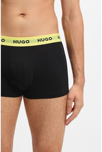 Trunk de hombre Hugo calzoncillo bóxer de algodón pack triple modelo original 10268005 4