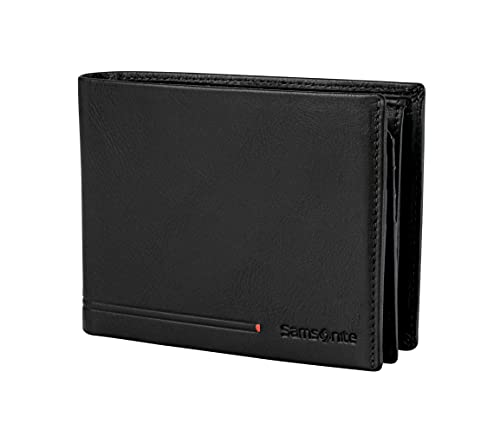 Logo Samsonite in rilievo Samsonite Simpla SLG - Portafoglio, 13 cm, Nero (Black)
