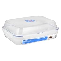 LocknLock 70120 Classic Rectangle Marinating Case, Clear