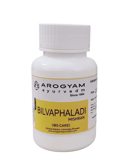 AROGYAM AYURVEDM BILVAPHALADI MISHRAN HELPS IN IBS AND DYSENTRY 60 GM