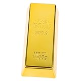 TOPPERFUN Gold Bar Door Stopper Elegant for Home Use Weddings and Special Occasions Windproof and Material Option