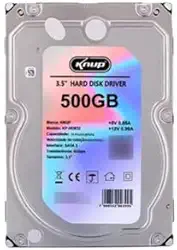 HD Interno 500 GB SATA III 6 Gb/s 7200 RPM 3,5″ Compatível com Desktop, PC Gamer, DVR/CFTV Armazenamento de Fotos/Vídeos/Backup