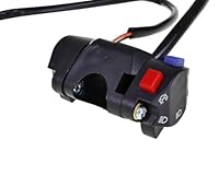2EXTREME Lenkerschalter Blinkerschalter links kompatibel mit KTM Husaberg, Kippschalter, Druckknopf, schwarz, rot, blau