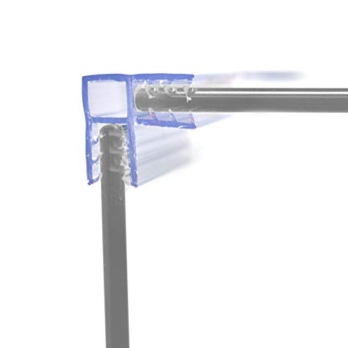 2 Way Sneeze Guard Holder™ Corner Connectors for Plexiglass, Acrylic Sheets & Airborne Droplet...