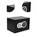 Tachiuwa Security Safes Box Cabinet Safes Steel with Removable Shelf Security Case Lock Box for Money Jewelry Documents Personal Use