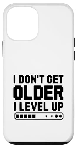 I Don't Get Older I Level Up �Q�[�}�[ �t�B�b�g�l�X ���[���A �X�}�z�P�[�X iPhone 12 mini �p