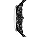 Diesel Men's Spiked Chronograph Black Stainless Steel Watch (Model: DZ4691)