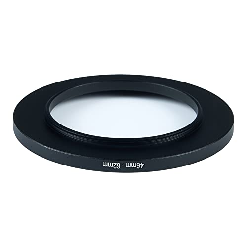 Image of 46mm to 62mm Step-Up Ring Filter Adapter for All Brands UV ND CPL Metal Ring Step-Up Rings Adapter Filter (46mm-62mm)