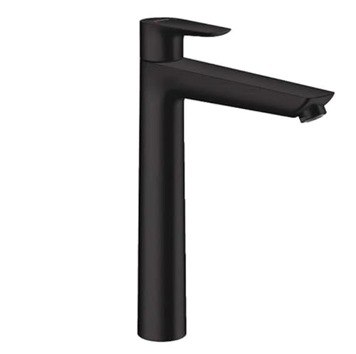 Hansgrohe Talis E Miscelatore Monocomando Lavabo 240 Con Saltarello, Nero Opaco, 71716670 - 4