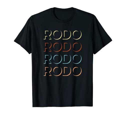 Rodo First Name Tshirt My Custom Tee Nombrado Camiseta