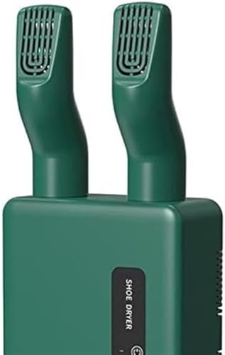 Secador eléctrico de botas y calzado portátil verde miniatura 1