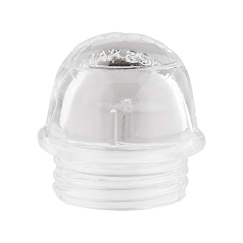 Oven Bulb Glass Cover, Fits Many Ovens Such as Bosch, Baumatic, Smeg, Belling, Cannon, Caple, Cuisina, Creda, Homark, Hotpoint, Indesit, Siemens and More, Thread Diameter 33mm, Overall Height 40mm Cover