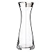 Edzard caraffa/Vaso Hendrick, Cristallo soffiato a Mano con Bordo di Platino, Altezza 27 cm, Diametro 11 cm, capienza 0,8 Litri