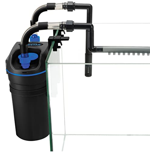 Image of Penn-Plax Cascade Canistar Hang-On Canister Aquarium Filter - Great for Freshwater and Saltwater Fish Tanks - 108 Gallons per Hour (GPH)