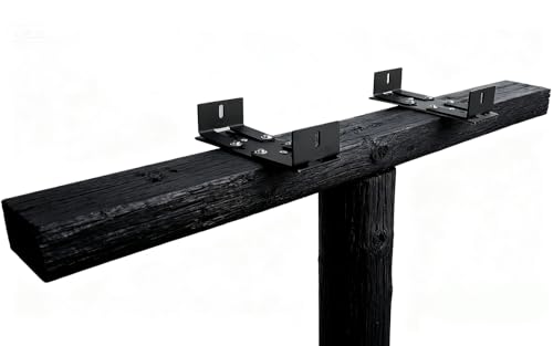 Image of Adjustable Mailbox Mounting Bracket,Carbon Steel,Adjustable Design(Only Applicable to mailboxes with Widths ranging from 7.5 inch to12.4)