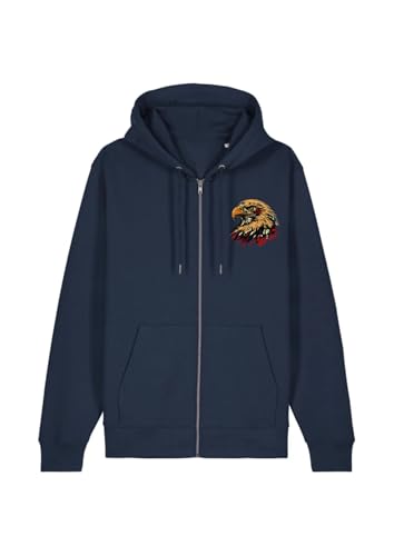 Sweat zip enfant 14 ans marine décontracté gilet sport bleu marine manches longues