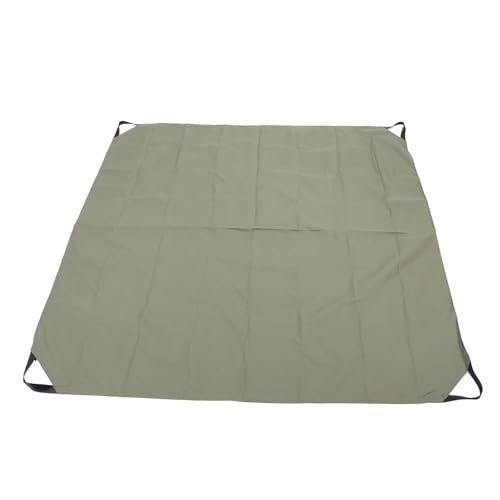 Leaf Collection Bag,Reusable Garden Yard Waste Bag,Oxford Cloth Foldable Leaf Collector Picnic Blanket with Handles,57x57 Inch