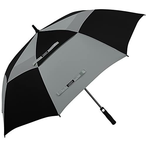 G4Free 47/54/62/68 Inch Automatic Open Golf Umbrella Oversize Extra Large Double Canopy Vented Windproof Waterproof Stick Umbrellas
