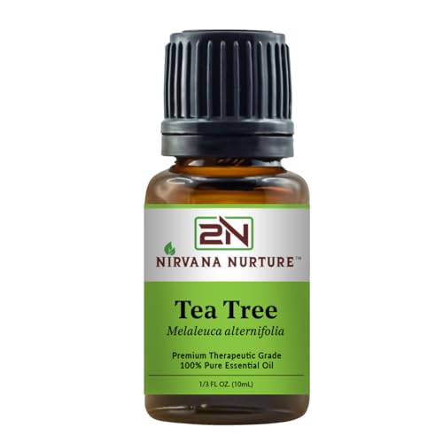 Nirvana Nurture Tea Tree Essential Oil 100% Pure Premium Therapeutic Grade, Undiluted...