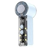 | Brise sereine pour tout espace : Équipé d'un moteur silencieux, ce ventilateur de poche portable assure un rafraîchissement tout en émettant moins de 40 dB de son, créant une atmosphère sereine dans les espaces personnels tels que les bibliothèques ou les chambres pour améliorer la détente et la productivité.