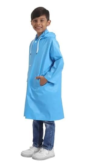 Image of VKG Boys & Girls 100% waterproof Unisex Rainwear /Raincoat for kids PO1